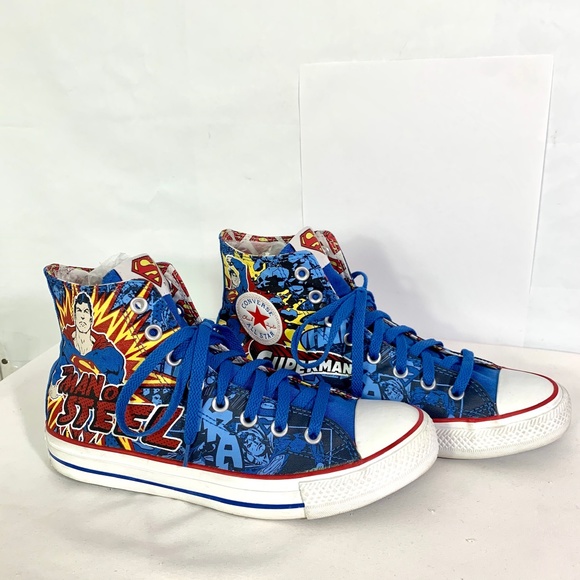 converse dc comics superman